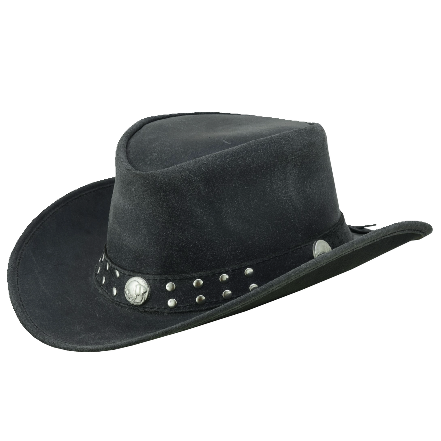 Buffalo Cowboy Leather Hats