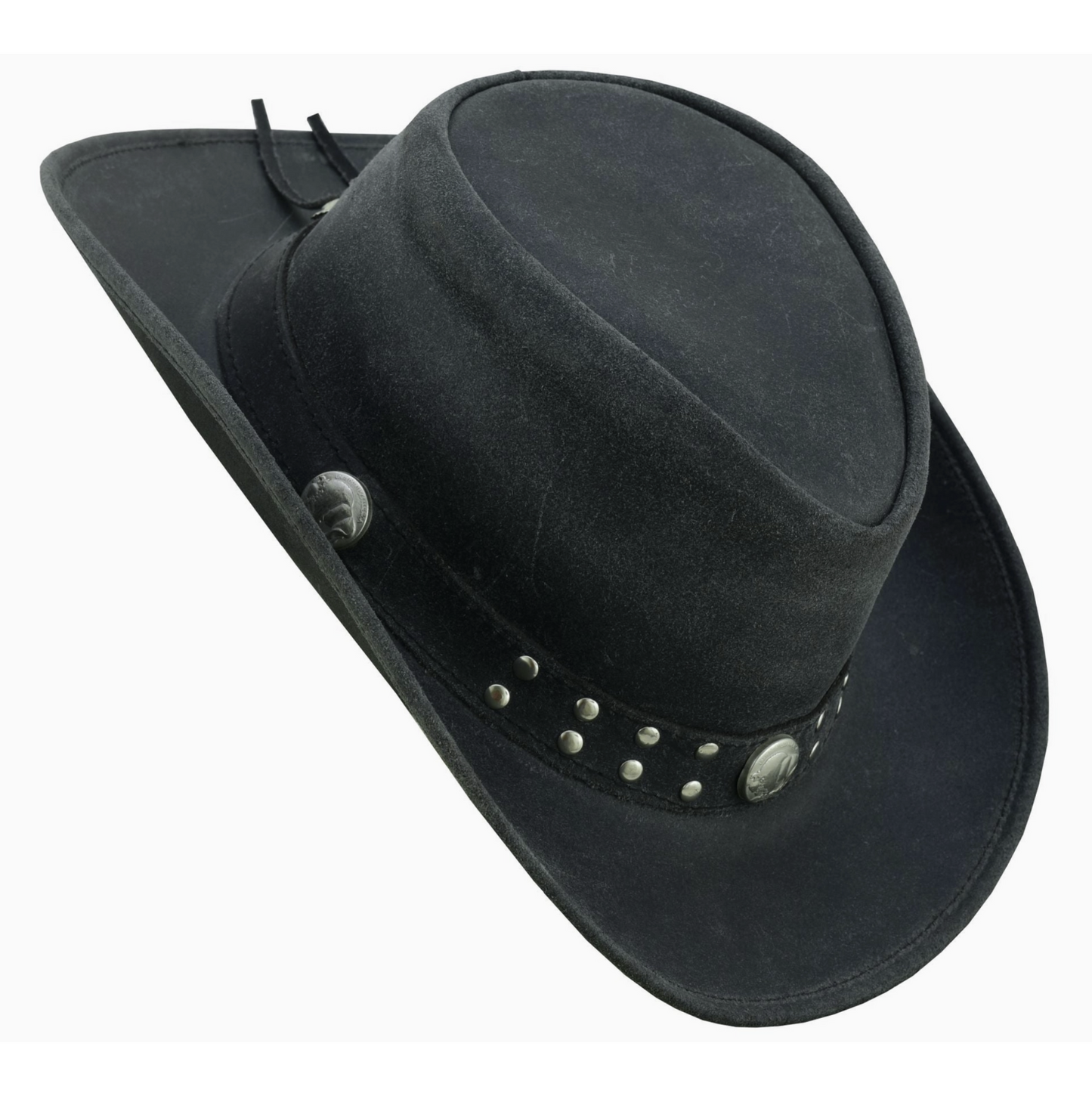 Buffalo Cowboy Leather Hats