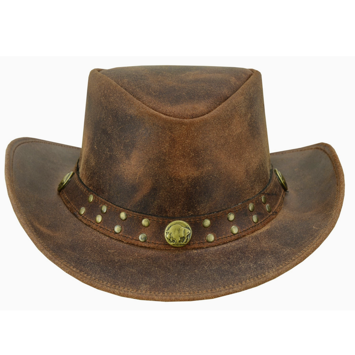 Buffalo Cowboy Leather Hats