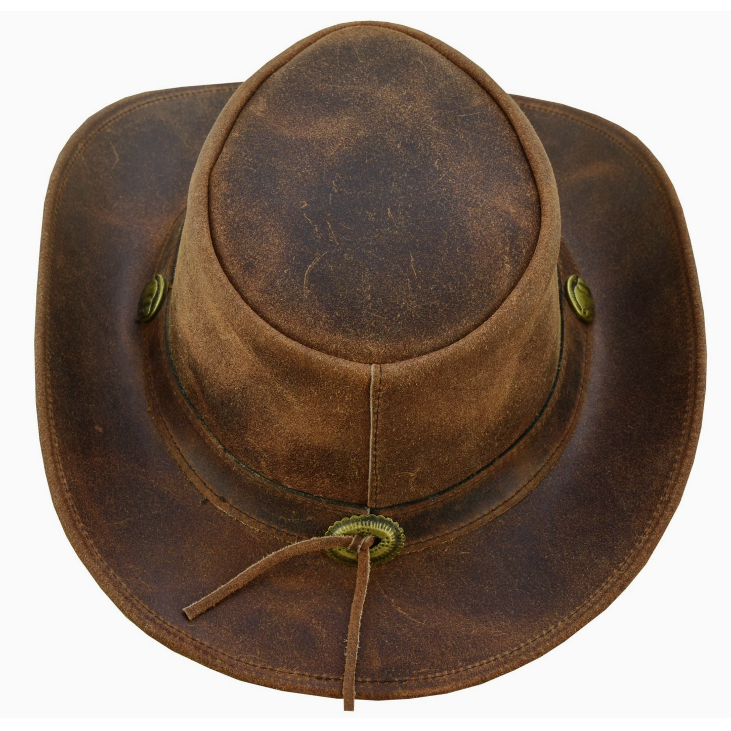 Buffalo Cowboy Leather Hats