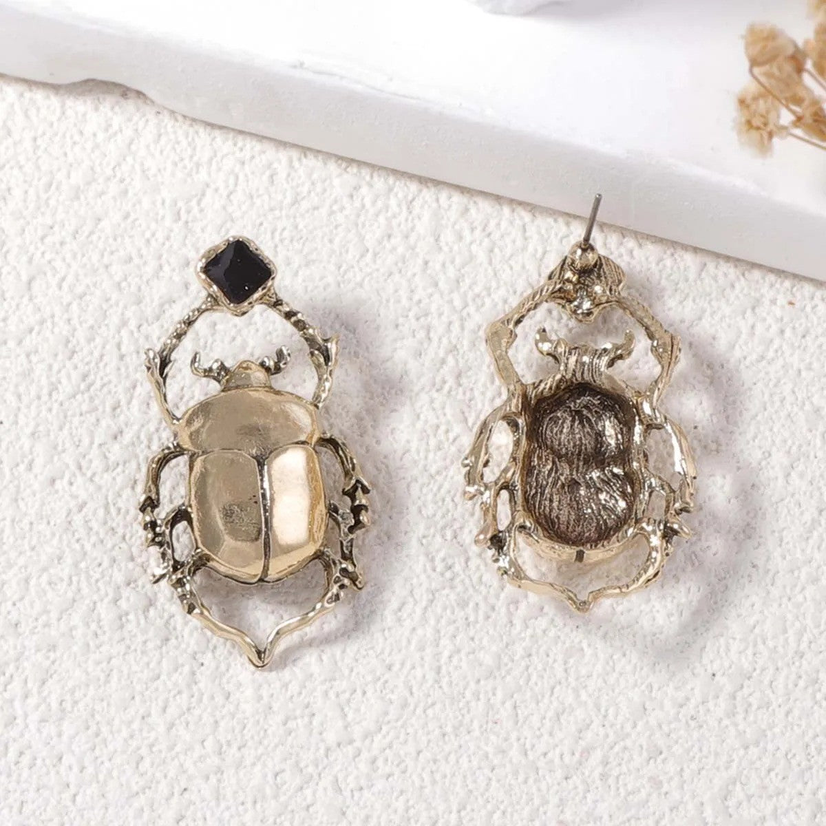 Beetle Earrings