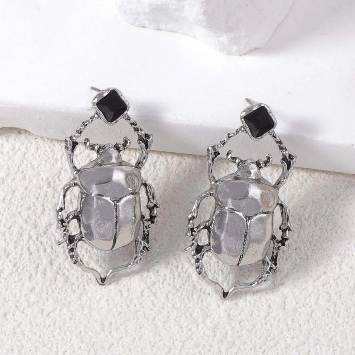 Beetle Earrings