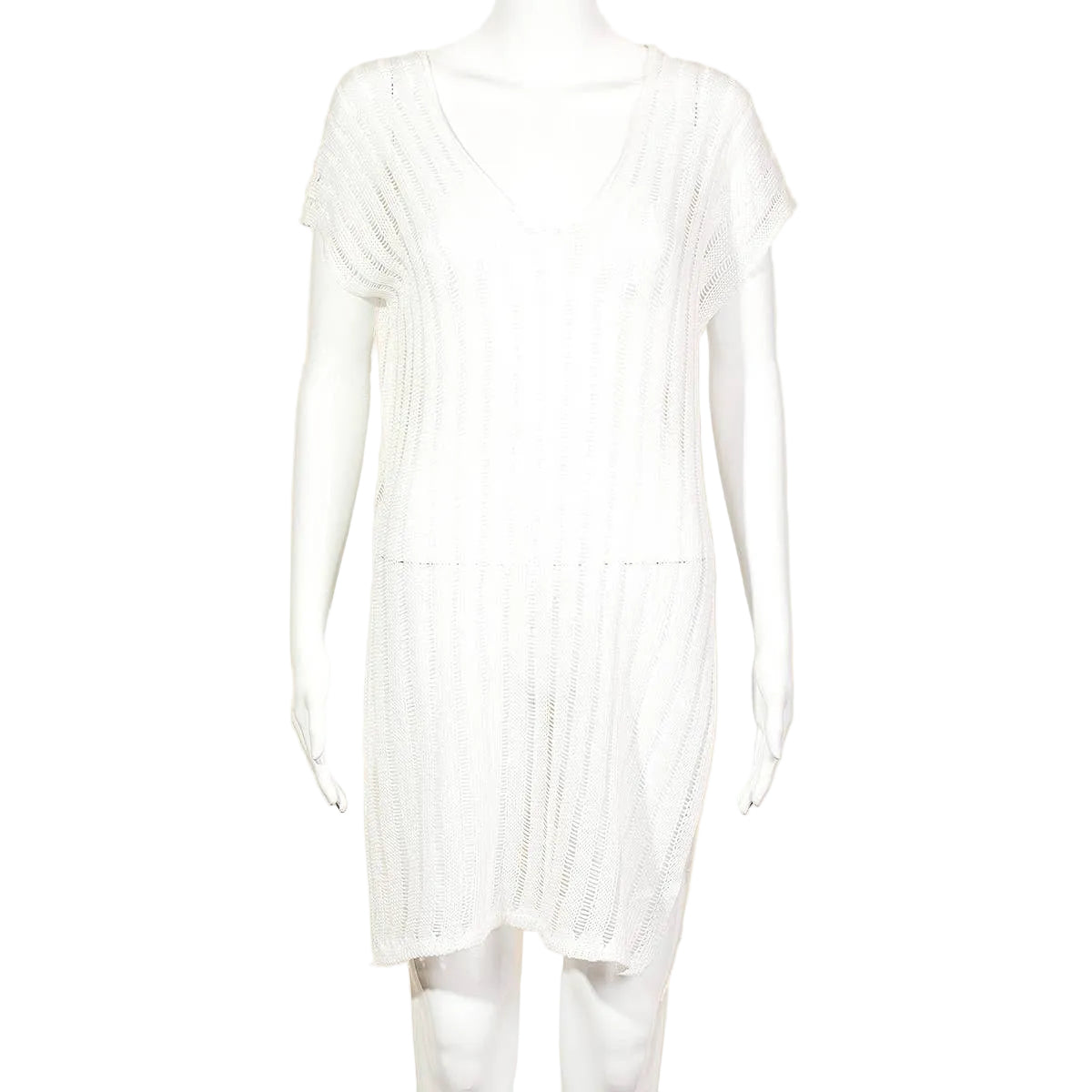 Sheer Stripe Cover Up