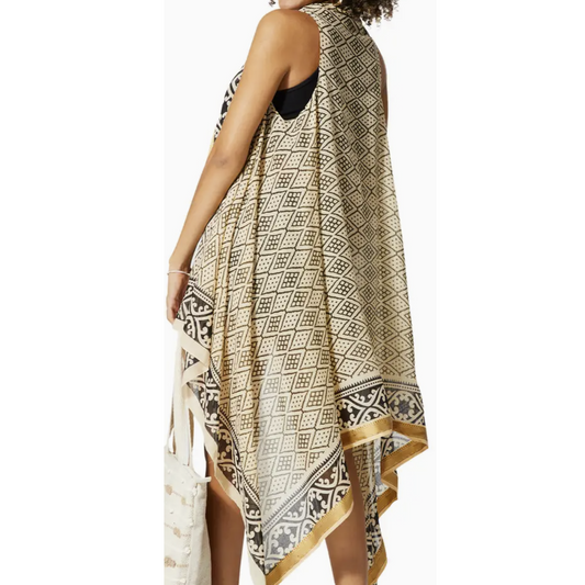 Kimono Summer Mid-Length Sleeveless