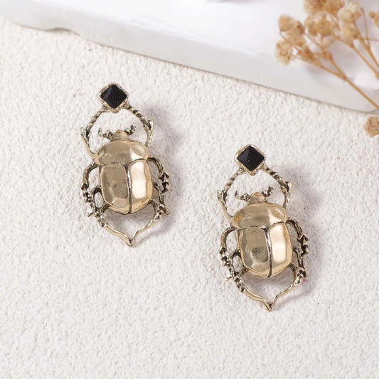 Beetle Earrings