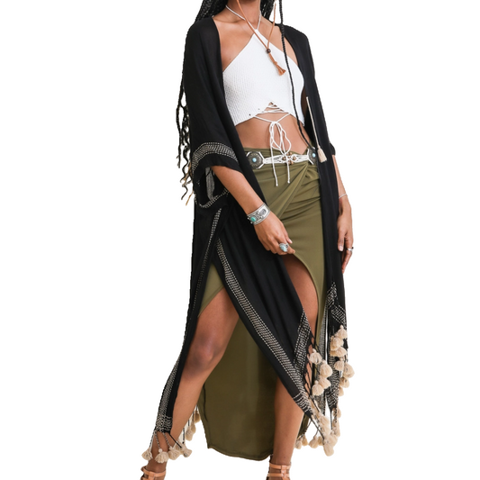 Tassel Kimono